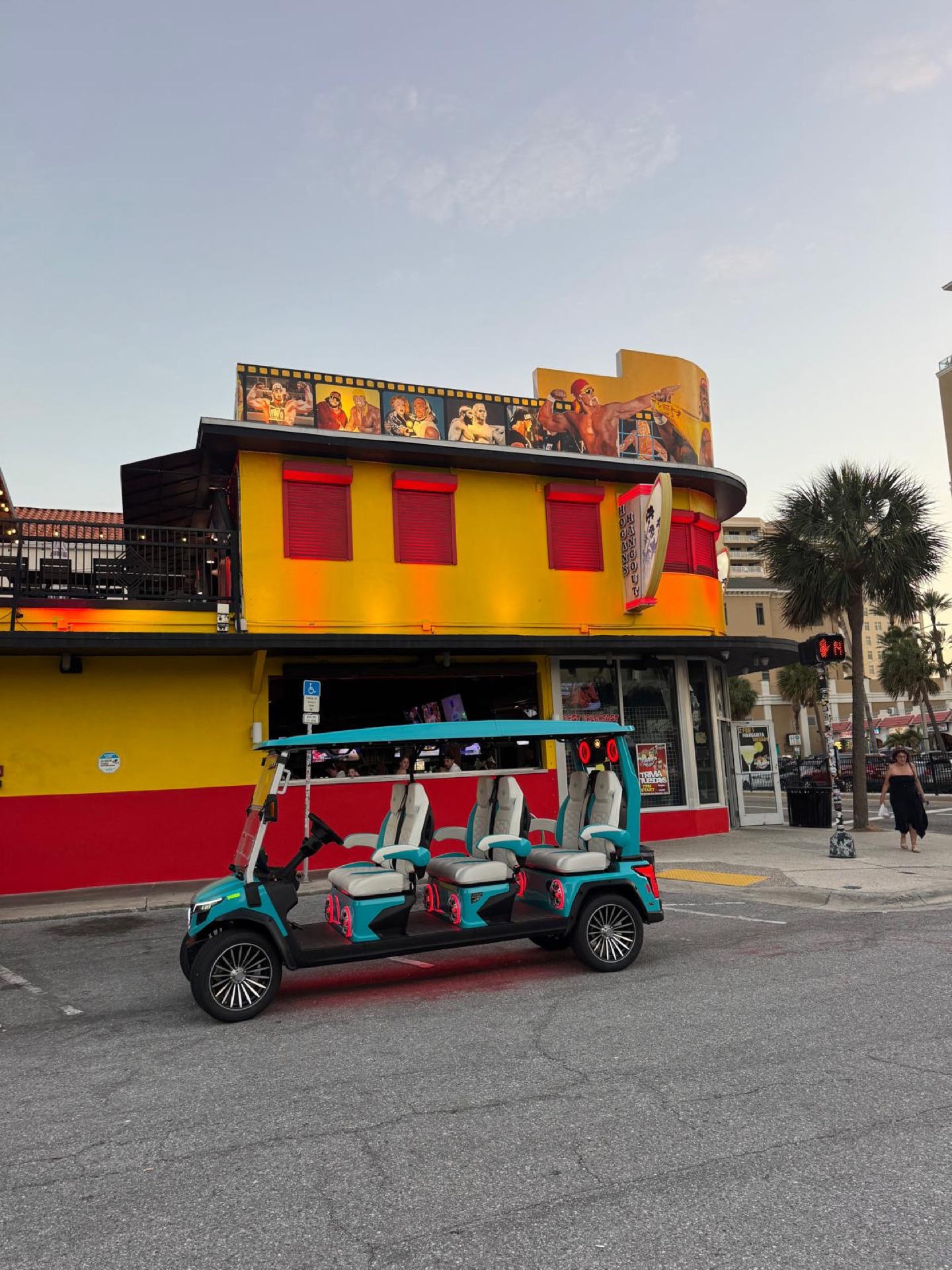 Dunedin main street golf cart