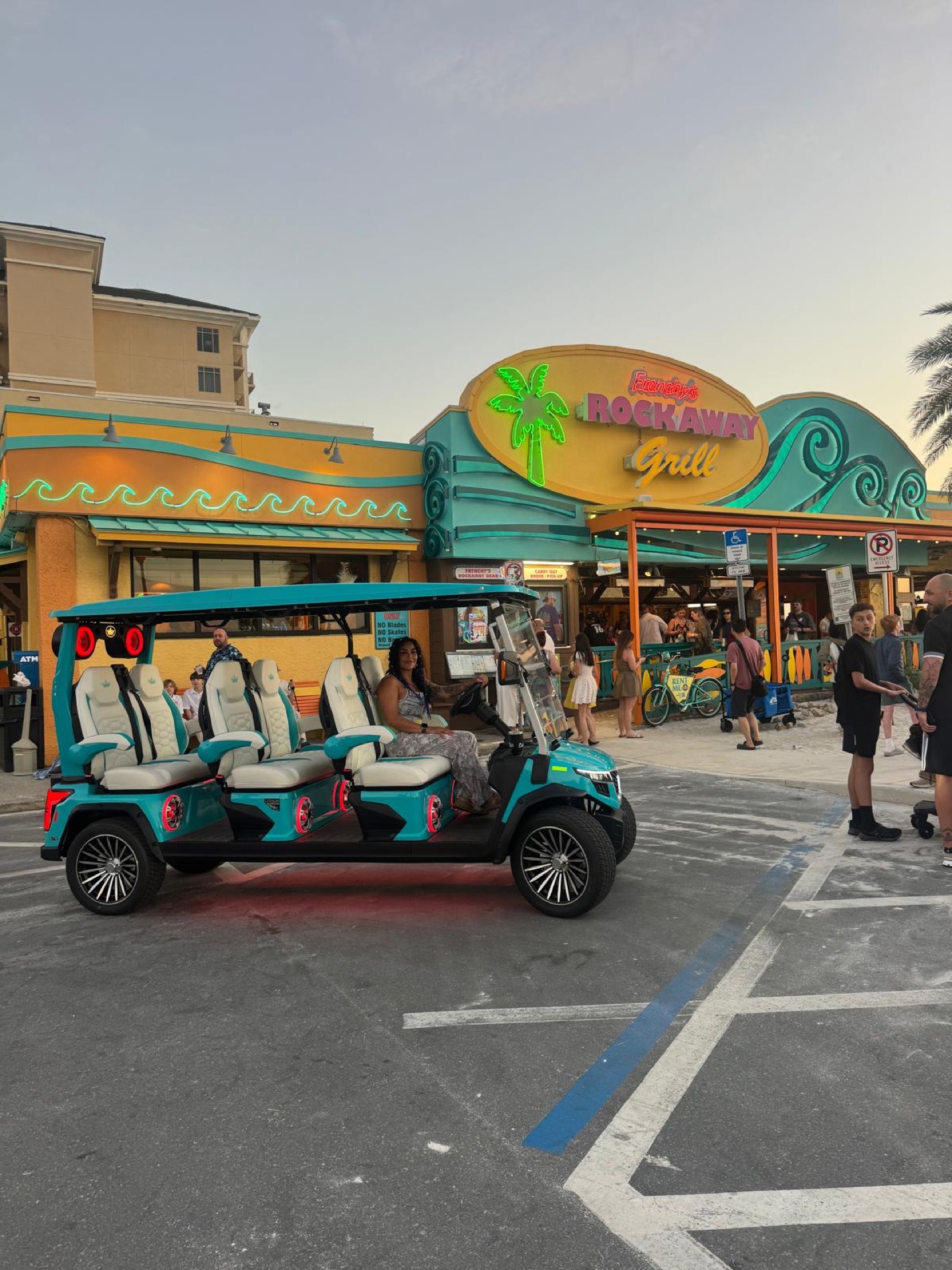 Cart at Rockaway Grill Clearwater Beach